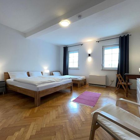 Uebernachten In Grosser Maisonette-Wohnung By Rabe 卡尔斯鲁厄 外观 照片