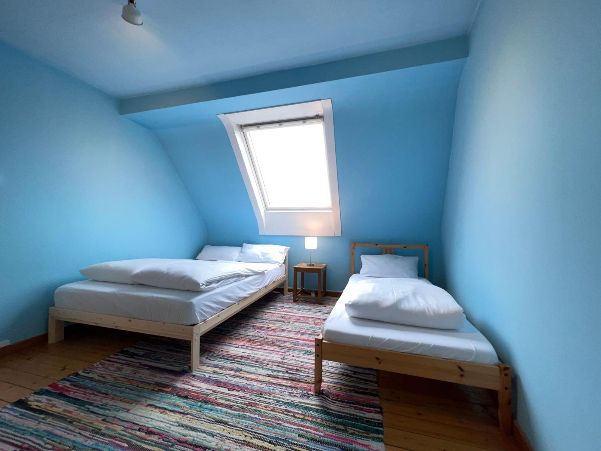 Uebernachten In Grosser Maisonette-Wohnung By Rabe 卡尔斯鲁厄 外观 照片