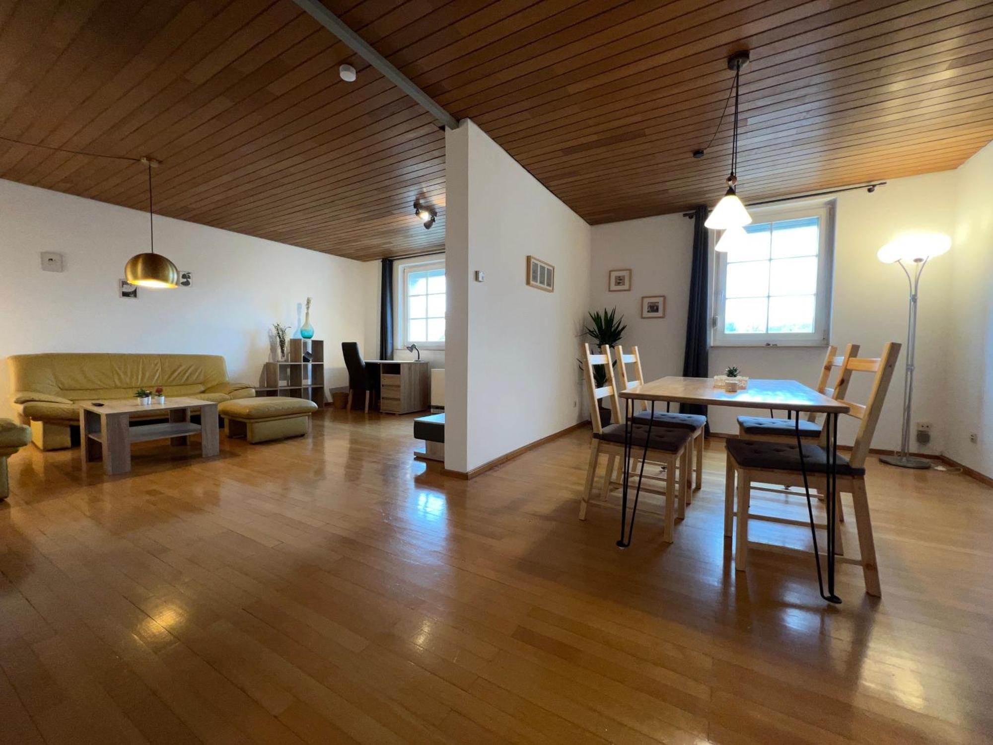 Uebernachten In Grosser Maisonette-Wohnung By Rabe 卡尔斯鲁厄 外观 照片