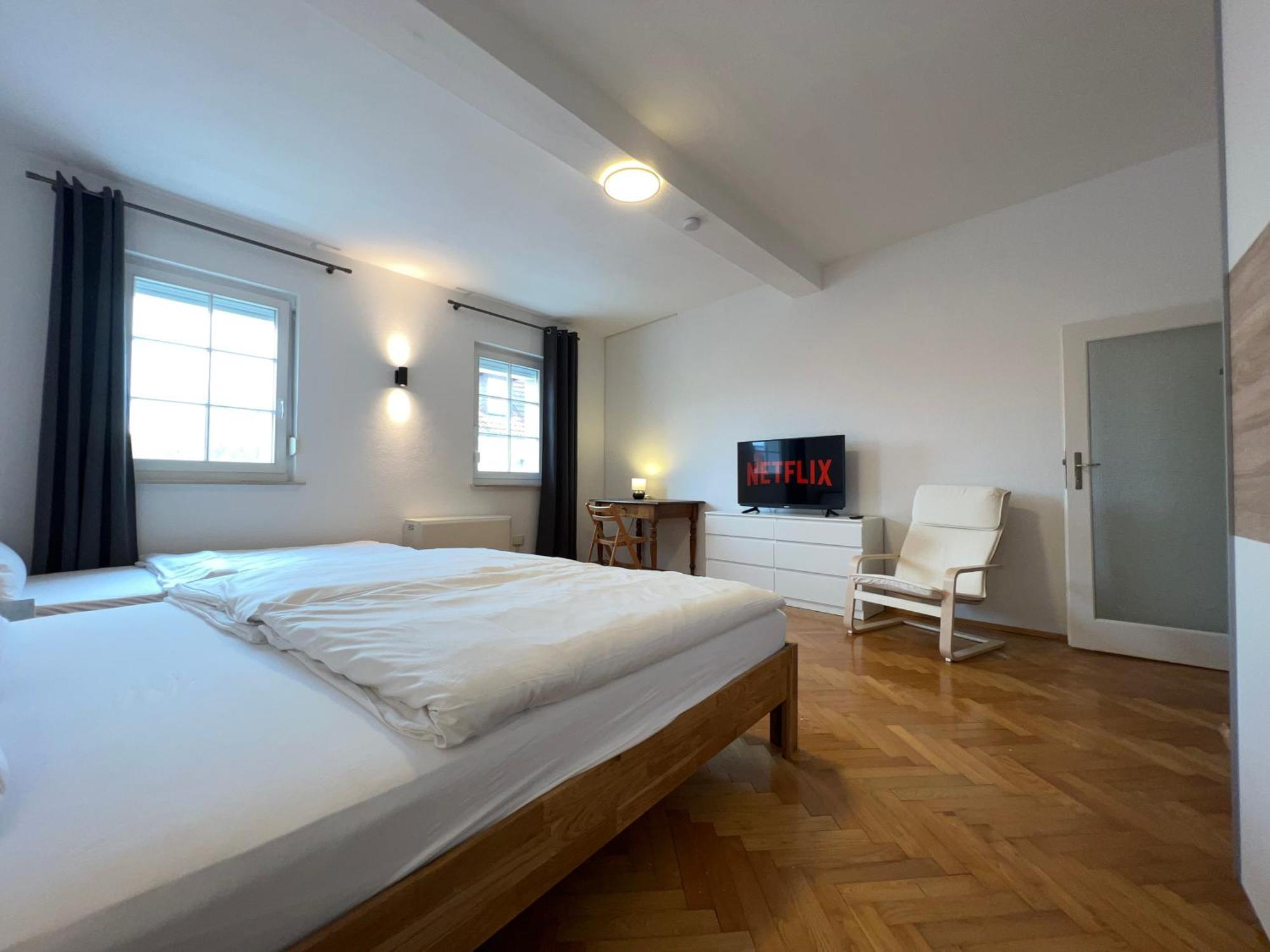 Uebernachten In Grosser Maisonette-Wohnung By Rabe 卡尔斯鲁厄 外观 照片