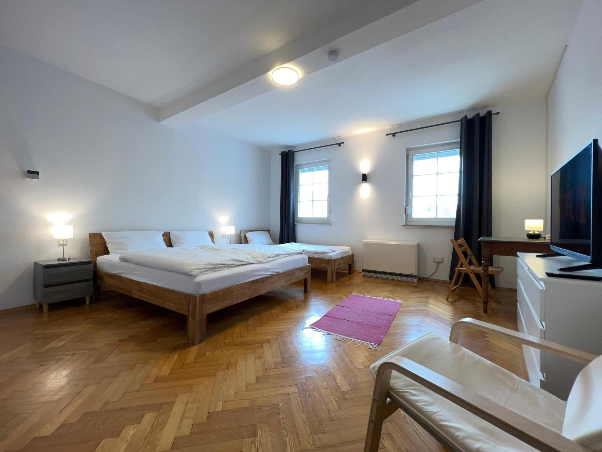 Uebernachten In Grosser Maisonette-Wohnung By Rabe 卡尔斯鲁厄 外观 照片