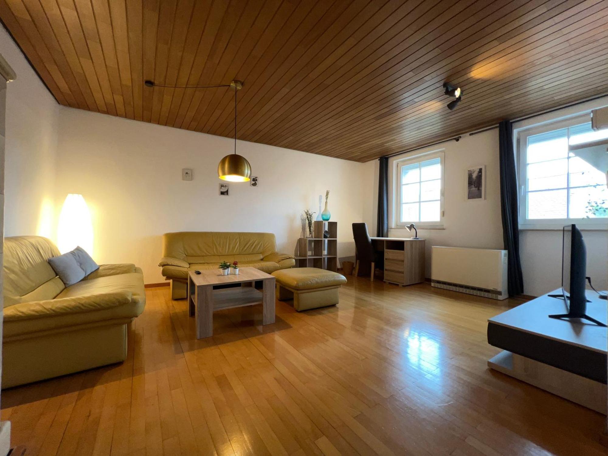 Uebernachten In Grosser Maisonette-Wohnung By Rabe 卡尔斯鲁厄 外观 照片