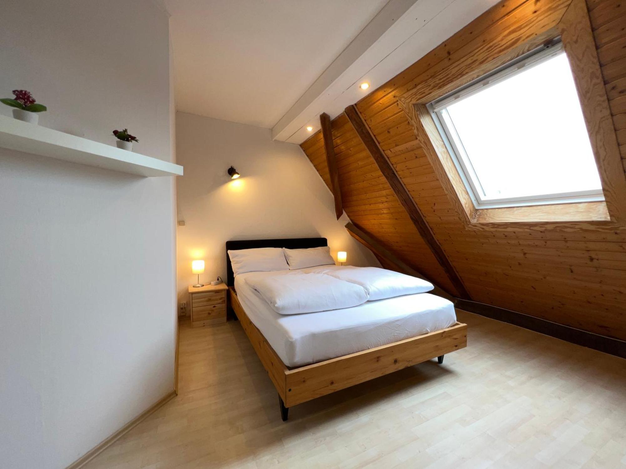 Uebernachten In Grosser Maisonette-Wohnung By Rabe 卡尔斯鲁厄 外观 照片
